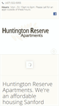 Mobile Screenshot of huntingtonreserve.net